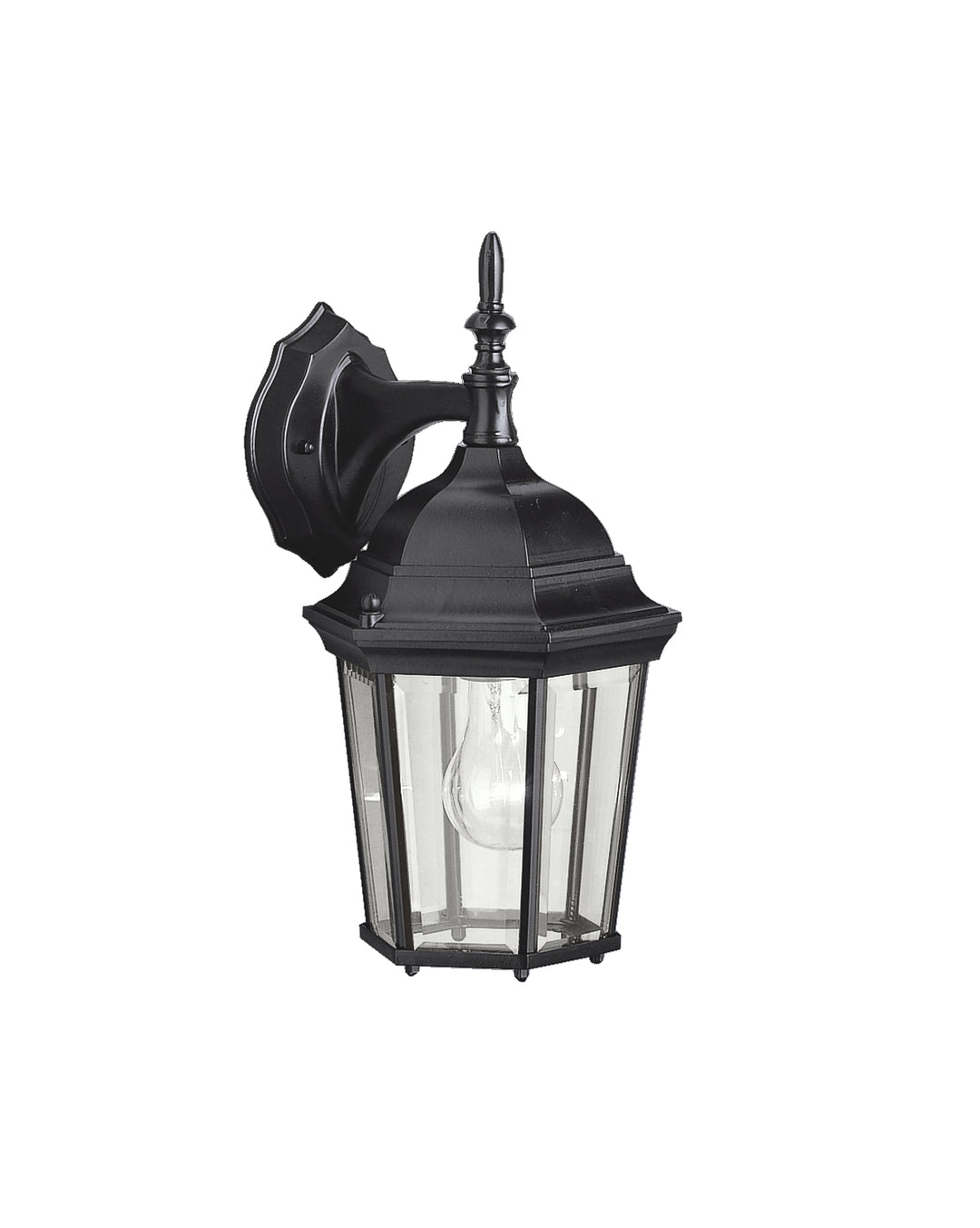 Kichler Canada - 9650BK - One Light Outdoor Wall Mount - Madison - Black