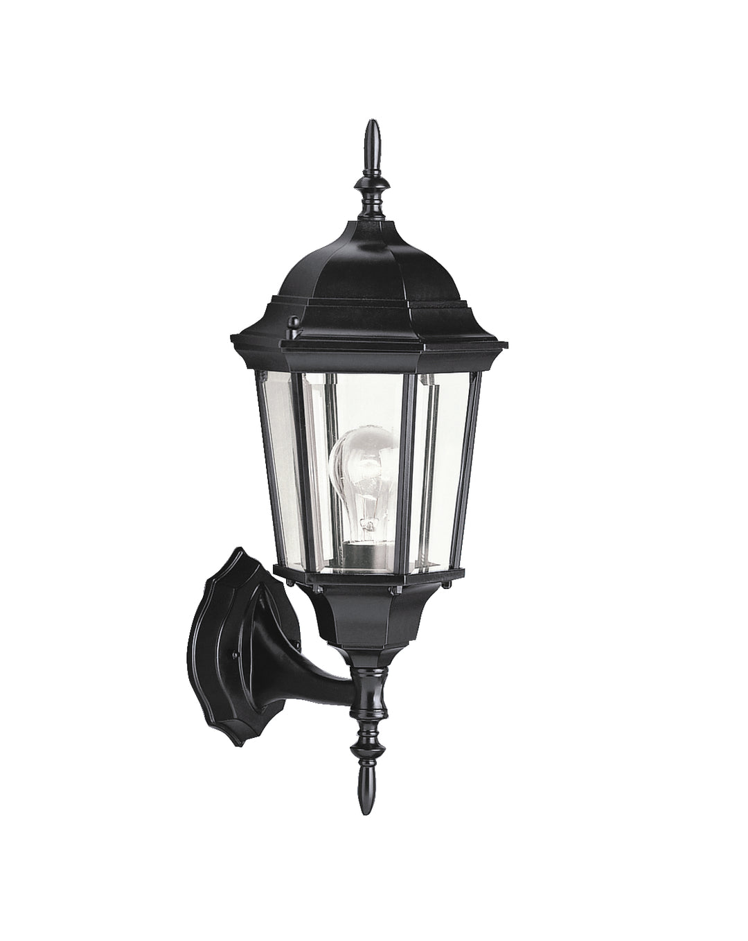 Kichler Canada - 9654BK - One Light Outdoor Wall Mount - Madison - Black