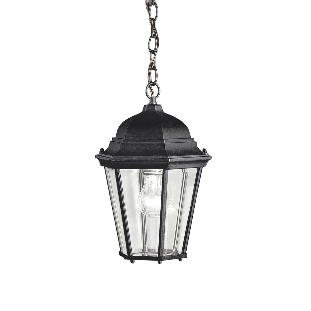 Kichler Canada - 9805BK - One Light Outdoor Pendant - Madison - Black