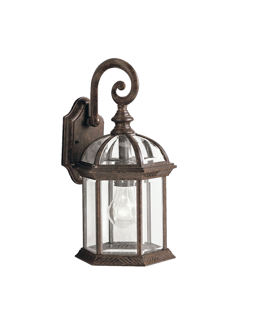 Kichler Canada - 9735TZ - One Light Outdoor Wall Mount - Barrie - Tannery Bronze
