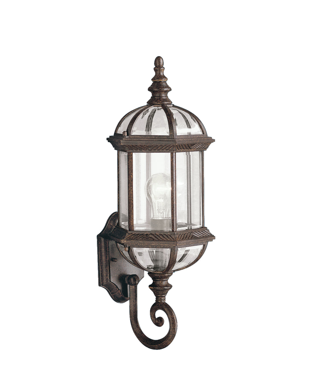 Kichler Canada - 9736TZ - One Light Outdoor Wall Mount - Barrie - Tannery Bronze