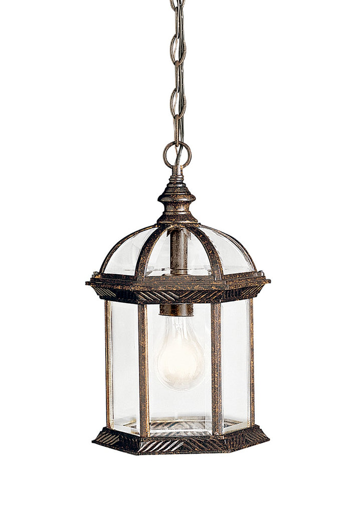 Kichler Canada - 9835TZ - One Light Outdoor Pendant - Barrie - Tannery Bronze
