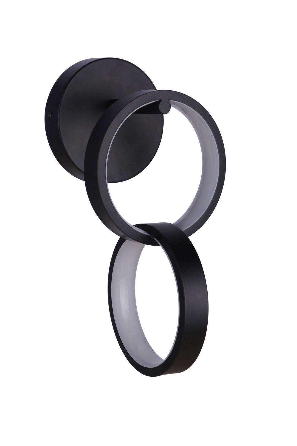 Context LED Wall Sconce in Flat Black - available from The Lighting Shoppe, trusted by Canadian homeowners