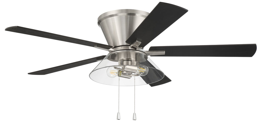 Insight 52"Ceiling Fan in Brushed Polished Nickel - available from The Lighting Shoppe, trusted by Canadian homeowners