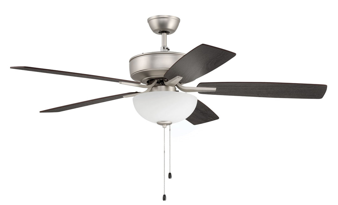 Pro Plus 211 52"Ceiling Fan in Brushed Nickel - available from The Lighting Shoppe, trusted by Canadian homeowners