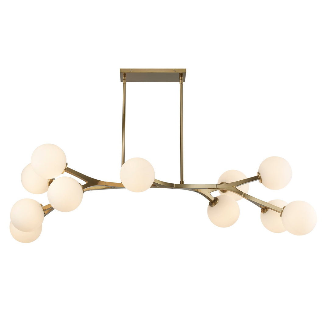 Rebel 11 Light Pendant in Antique Gold - available from The Lighting Shoppe, trusted by Canadian homeowners