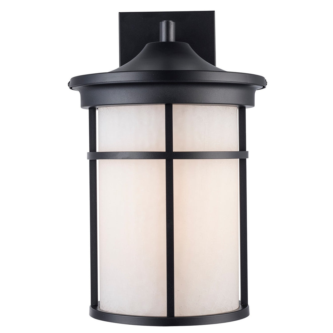 One Light Outdoor Wall Mount in Black - available from The Lighting Shoppe, trusted by Canadian homeowners