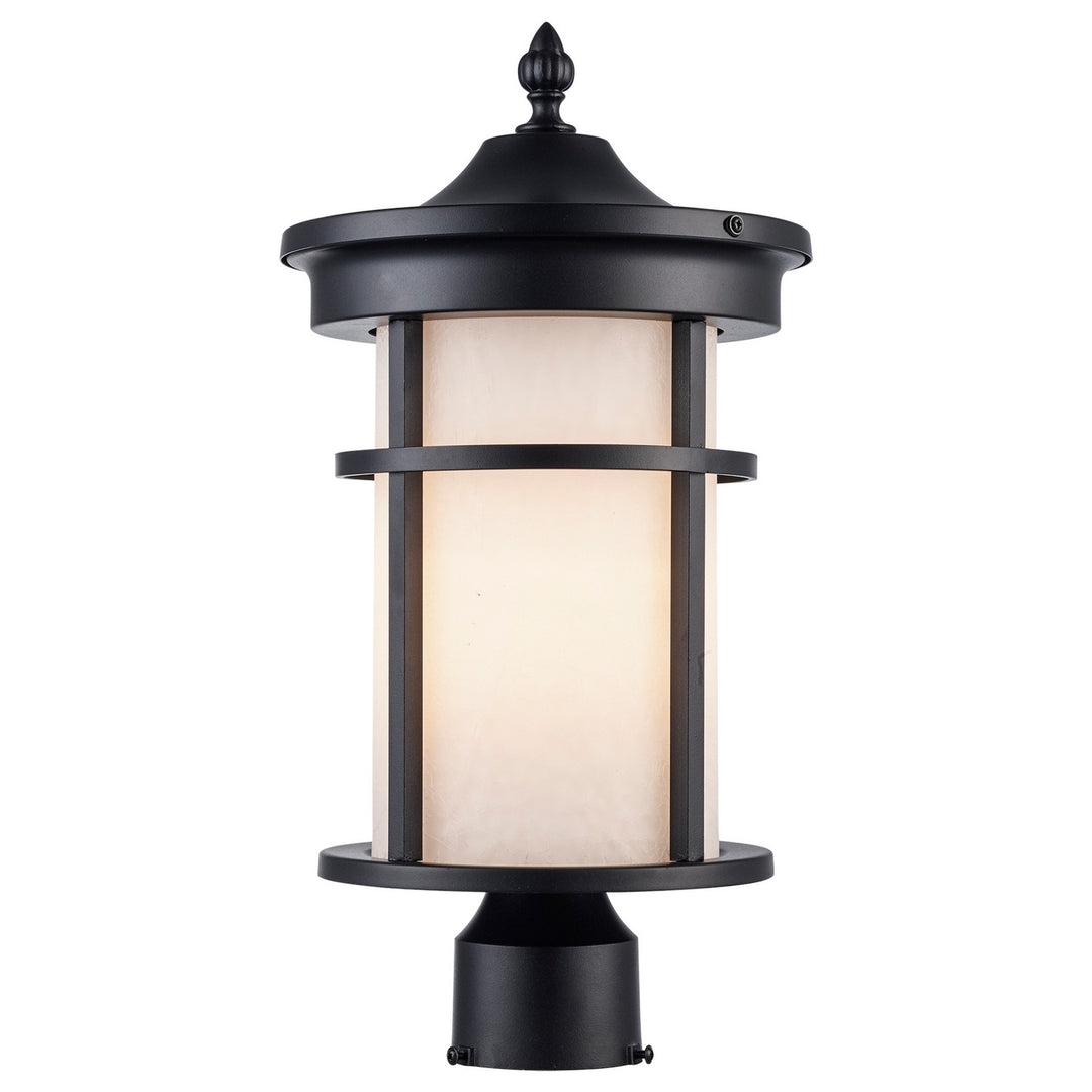 One Light Outdoor Wall Mount in Black - available from The Lighting Shoppe, trusted by Canadian homeowners