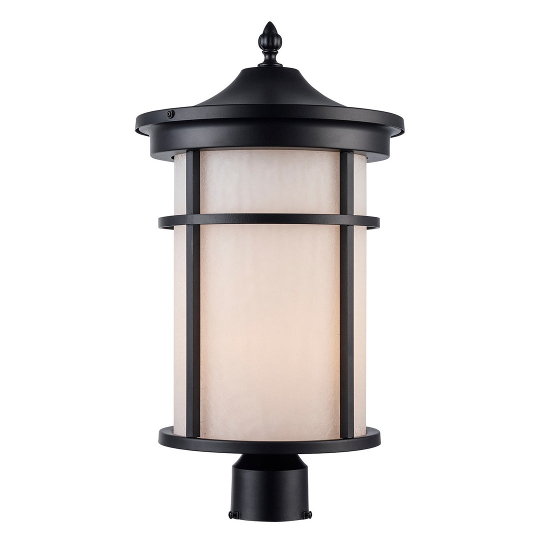 One Light Post Lantern in Black - available from The Lighting Shoppe, trusted by Canadian homeowners