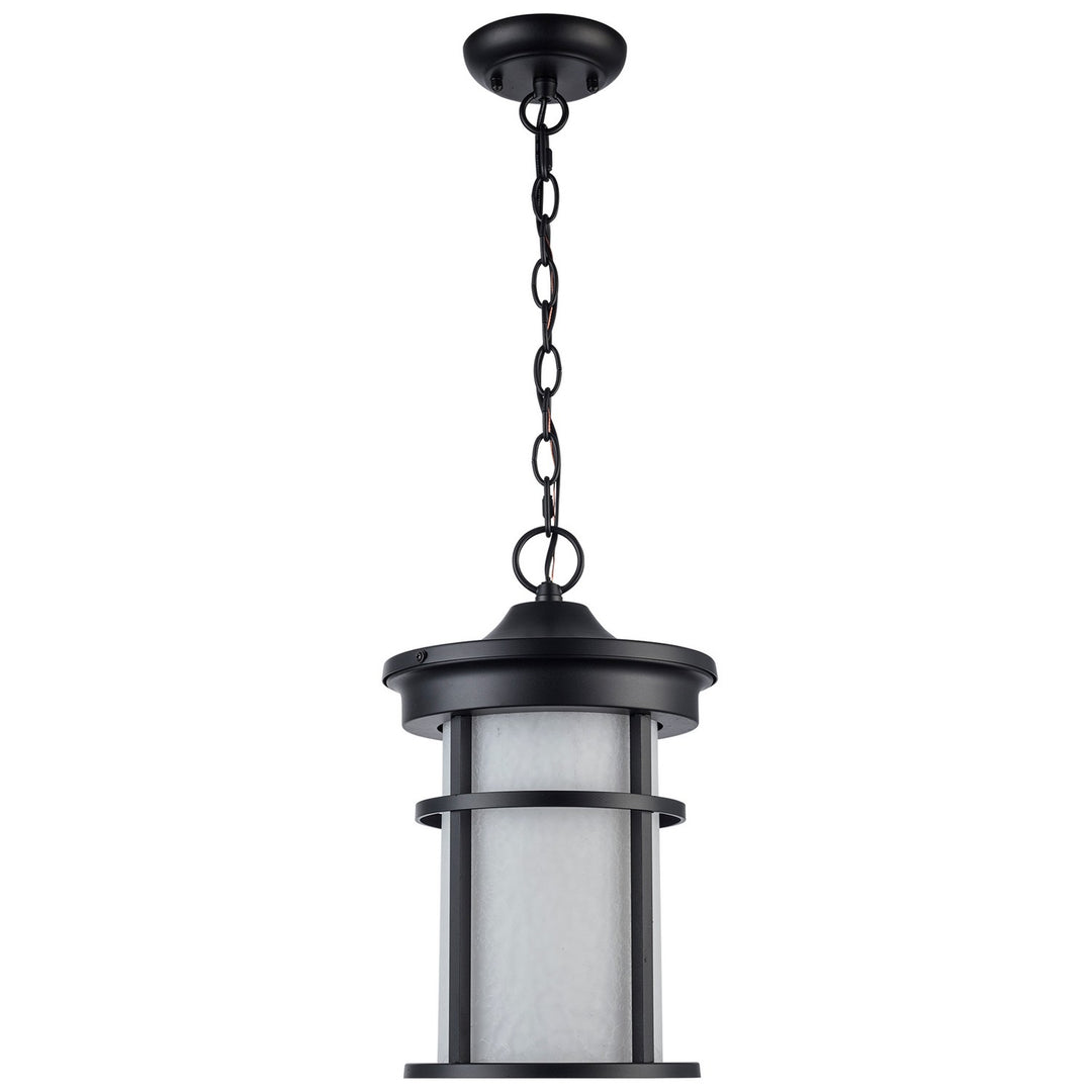 One Light Outdoor Hanging Lantern in Black - available from The Lighting Shoppe, trusted by Canadian homeowners