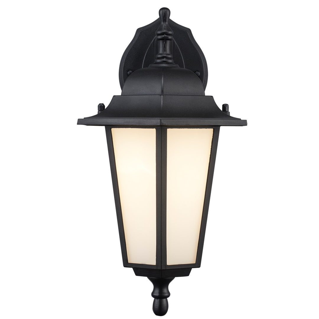 One Light Outdoor Wall Mount in Black - available from The Lighting Shoppe, trusted by Canadian homeowners
