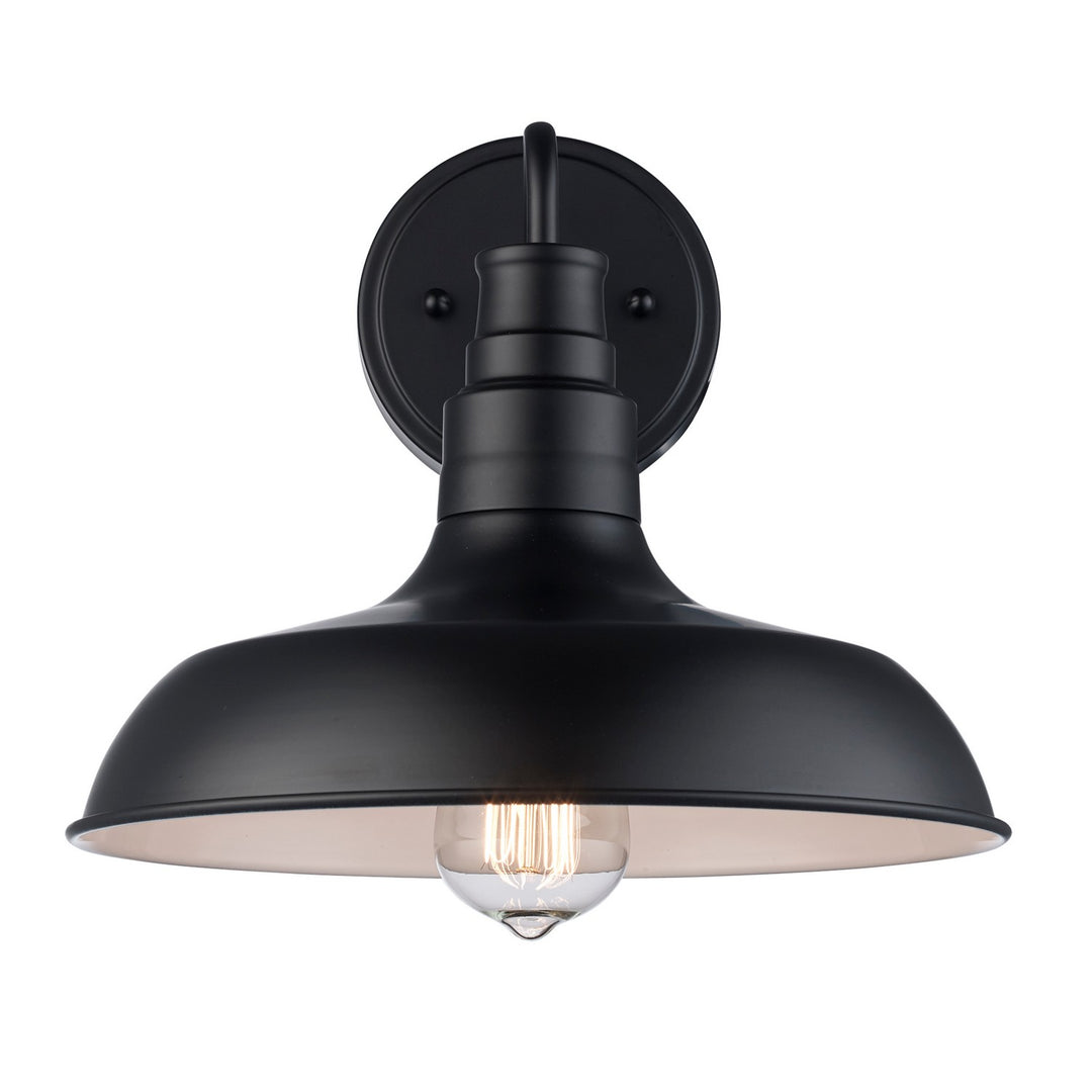 One Light Outdoor Wall Mount in Black - available from The Lighting Shoppe, trusted by Canadian homeowners