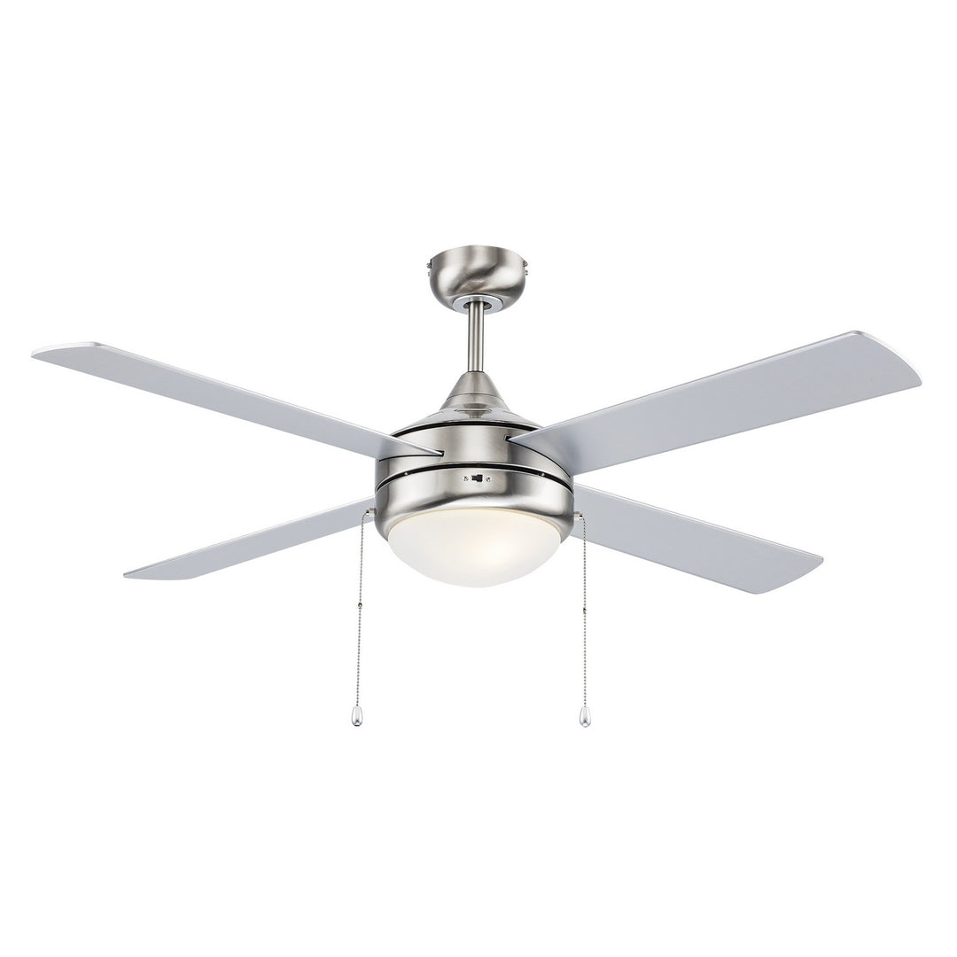 52"Ceiling Fan in Brushed Nickel - available from The Lighting Shoppe, trusted by Canadian homeowners