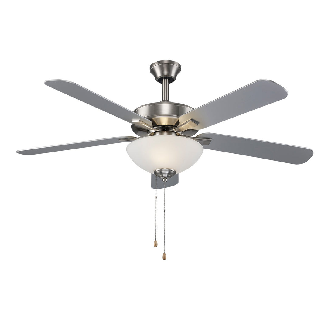 52"Ceiling Fan in Brushed Nickel - available from The Lighting Shoppe, trusted by Canadian homeowners