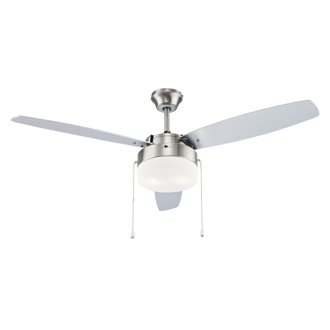 52"Ceiling Fan in Brushed Nickel - available from The Lighting Shoppe, trusted by Canadian homeowners