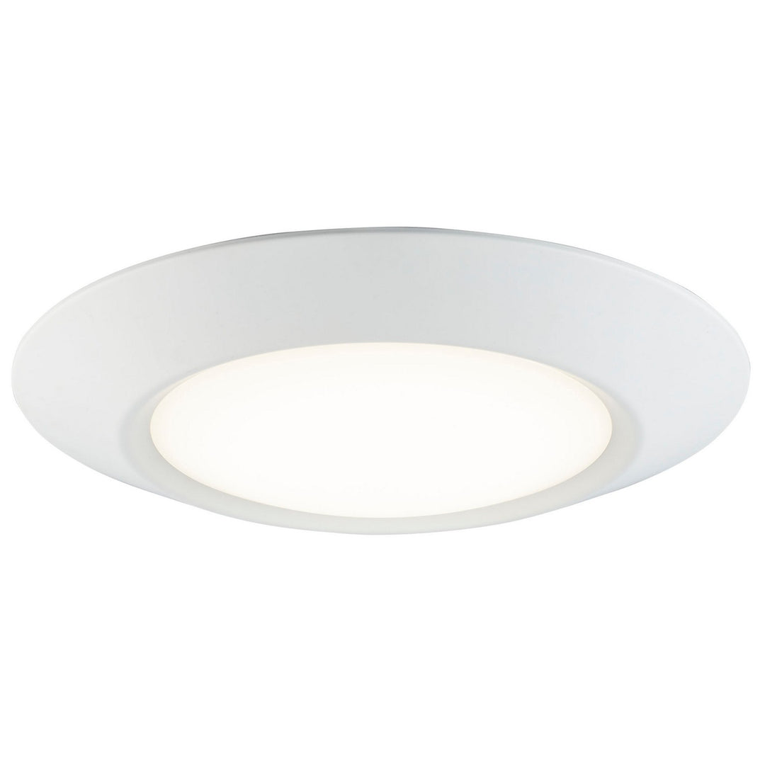 LED Disk Light in White - available from The Lighting Shoppe, trusted by Canadian homeowners