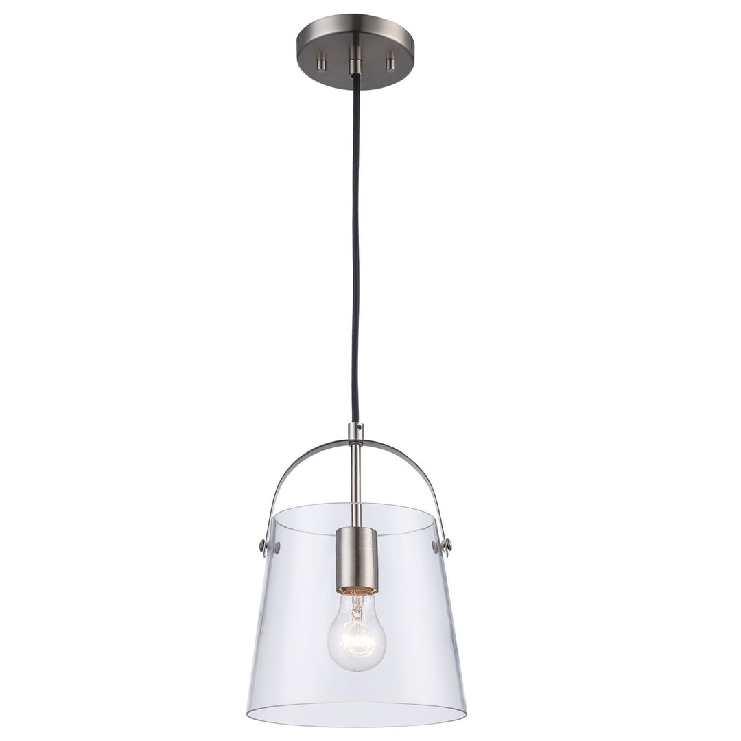 One Light Pendant in Brushed Nickel - available from The Lighting Shoppe, trusted by Canadian homeowners