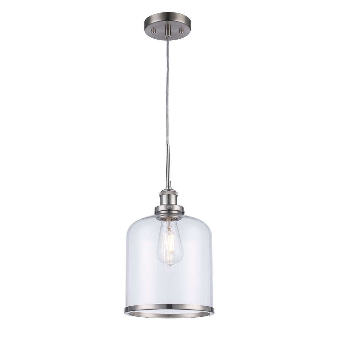 One Light Pendant in Brushed Nickel - available from The Lighting Shoppe, trusted by Canadian homeowners