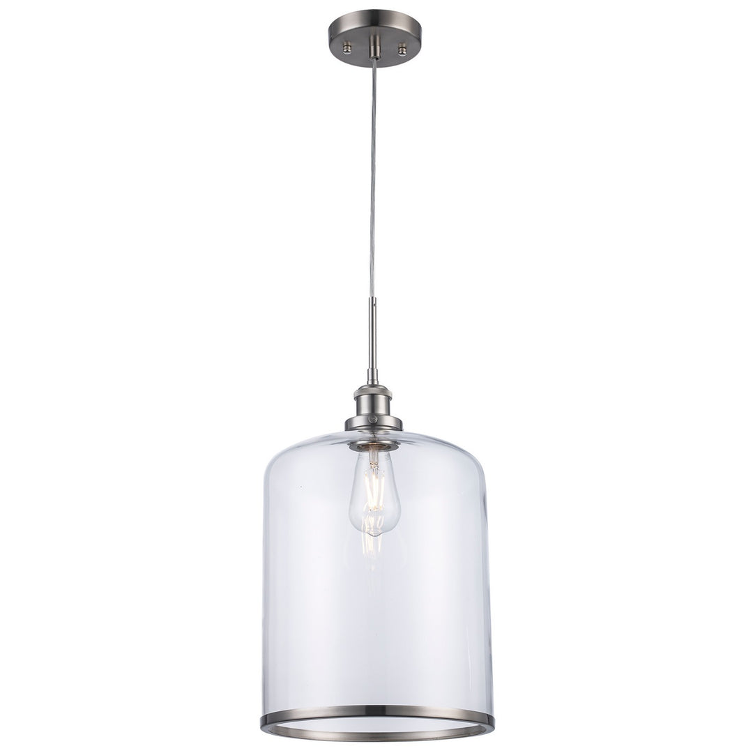 One Light Pendant in Brushed Nickel - available from The Lighting Shoppe, trusted by Canadian homeowners