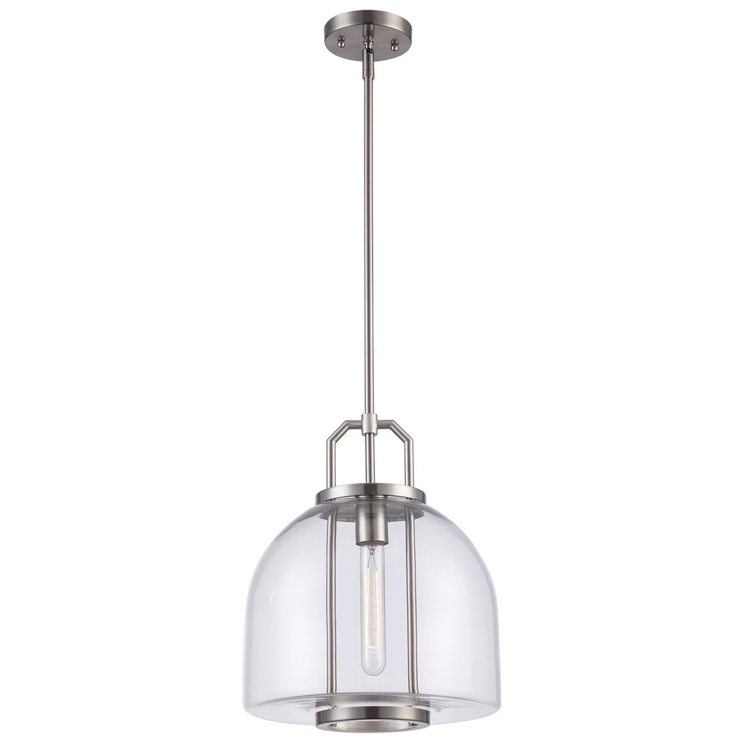 One Light Pendant in Brushed Nickel - available from The Lighting Shoppe, trusted by Canadian homeowners