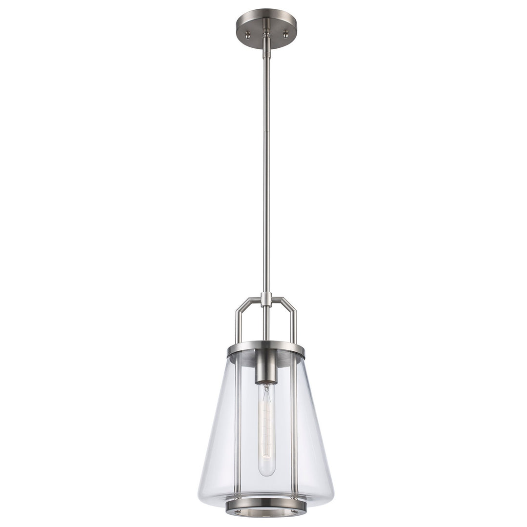 One Light Pendant in Brushed Nickel - available from The Lighting Shoppe, trusted by Canadian homeowners