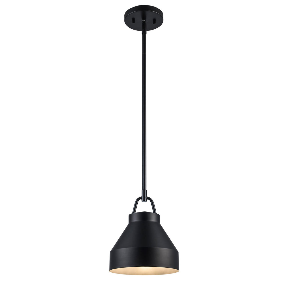 One Light Pendant in Black - available from The Lighting Shoppe, trusted by Canadian homeowners