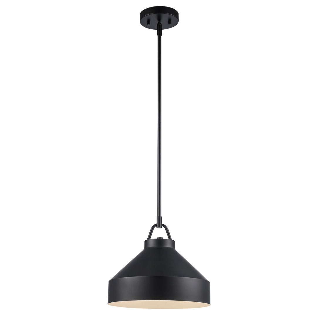 One Light Pendant in Black - available from The Lighting Shoppe, trusted by Canadian homeowners
