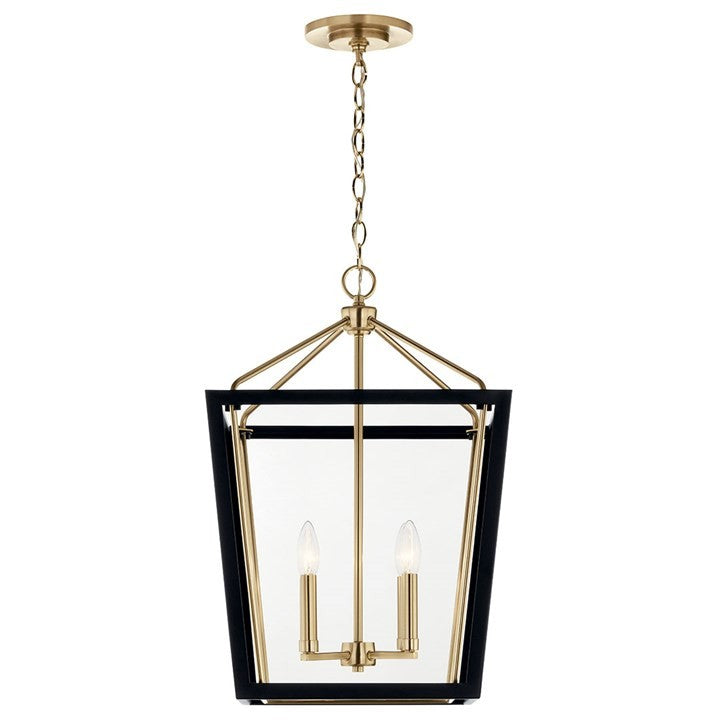 Kichler Canada - 52620CPZBK - Four Light Foyer Pendant - Delvin - Champagne Bronze