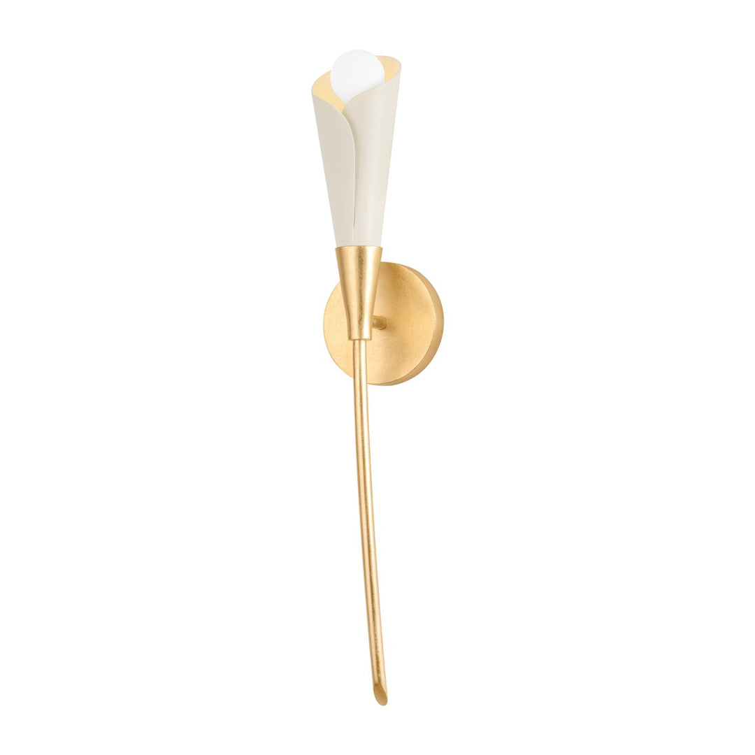 Hudson Valley Canada - 3151-VGL/SSD - One Light Wall Sconce - Montrose - Vintage Gold Leaf