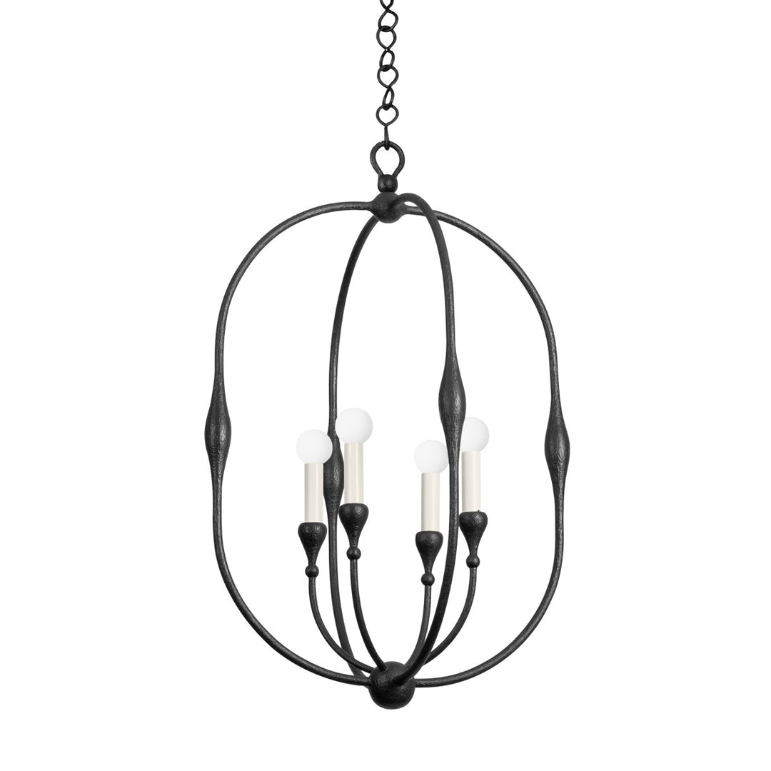 Hudson Valley Canada - 3220-AI - Four Light Lantern - Baltic - Aged Iron