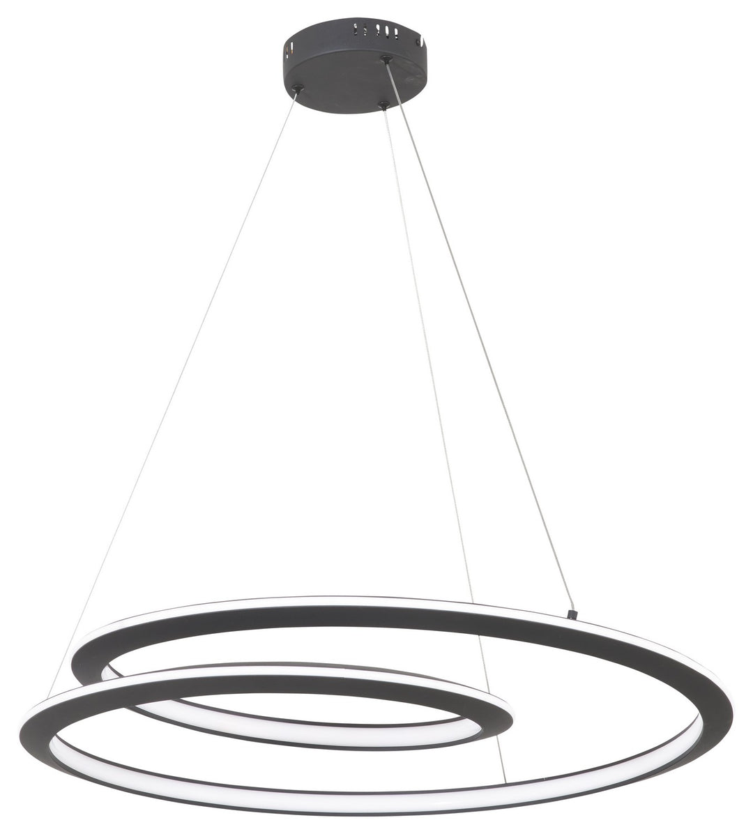 Infinite LED Pendant in Sand Coal Black - available from The Lighting Shoppe, trusted by Canadian homeowners