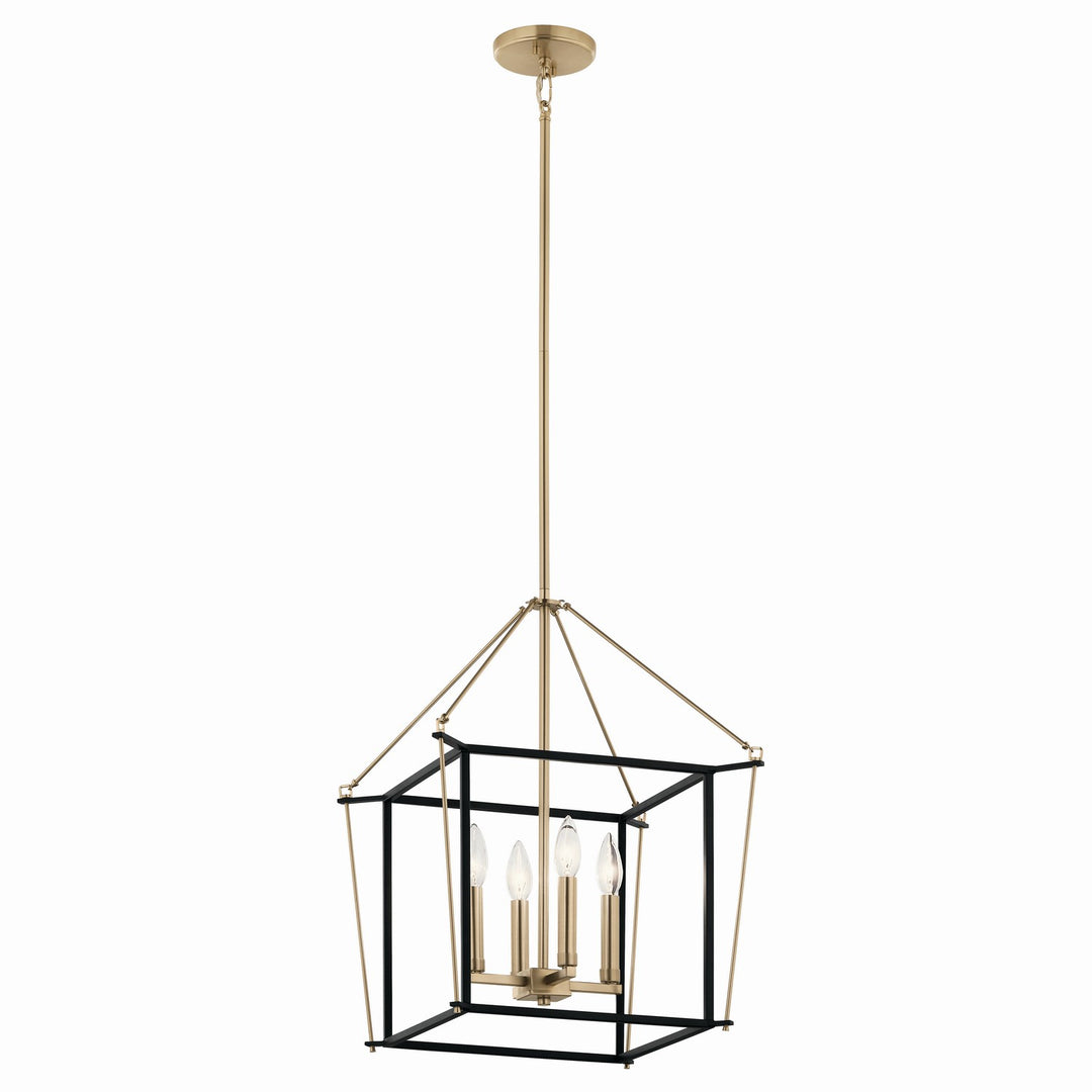 Kichler Canada - 52626CPZ - Four Light Foyer Pendant - Eisley - Champagne Bronze