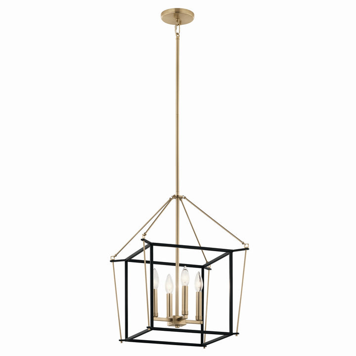 Kichler Canada - 52626CPZ - Four Light Foyer Pendant - Eisley - Champagne Bronze
