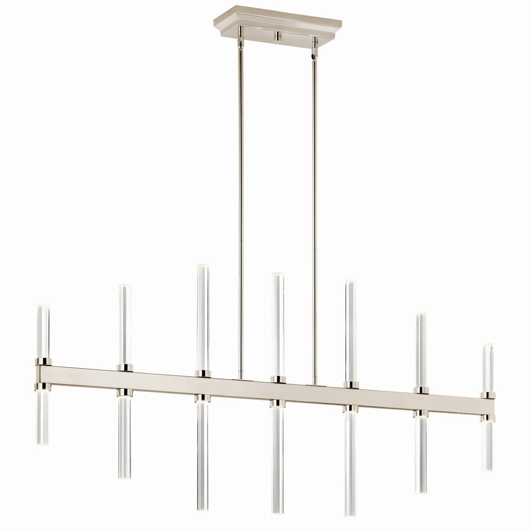 Kichler Canada - 52670PN - LED Linear Chandelier - Sycara - Polished Nickel