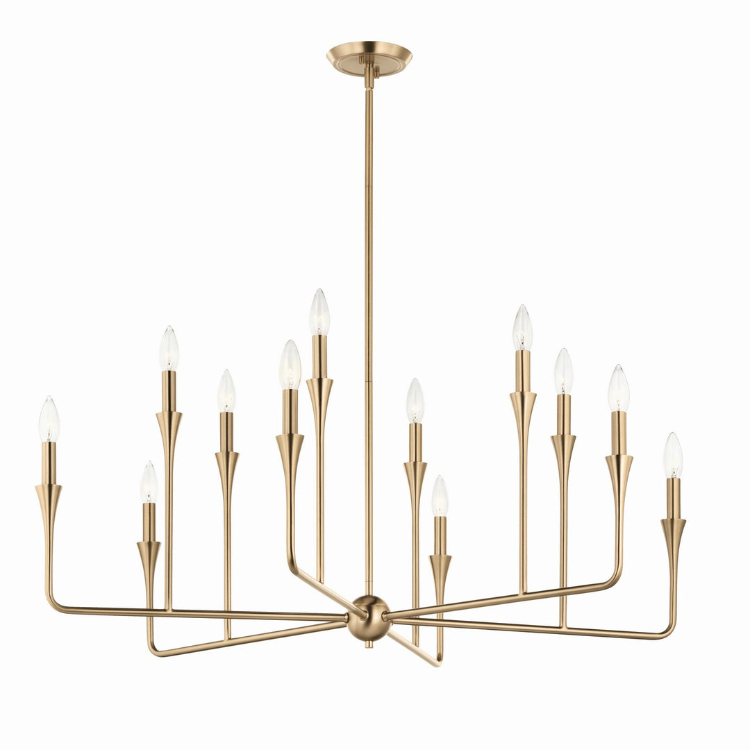 Kichler Canada - 52692CPZ - 12 Light Chandelier - Alvaro - Champagne Bronze
