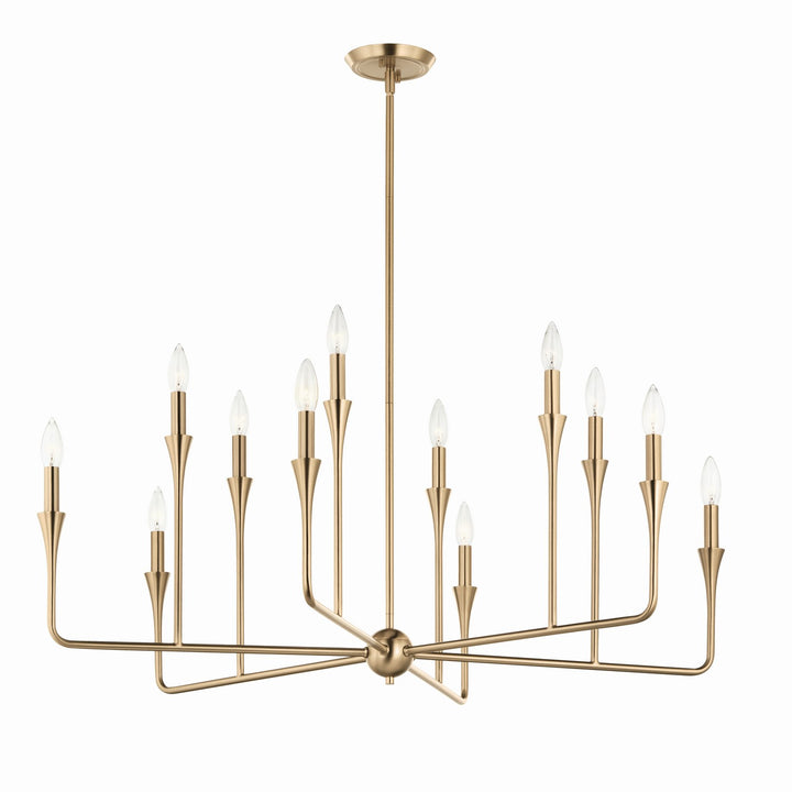Kichler Canada - 52692CPZ - 12 Light Chandelier - Alvaro - Champagne Bronze