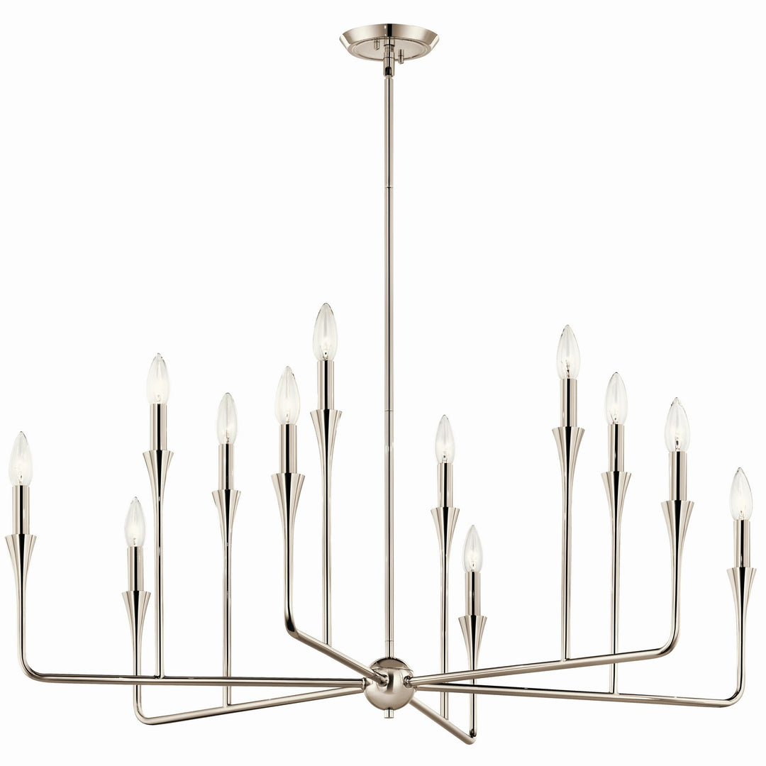 Kichler Canada - 52692PN - 12 Light Chandelier - Alvaro - Polished Nickel