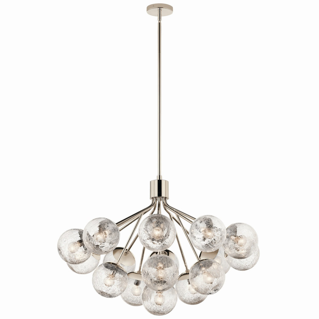 Kichler Canada - 52702PN - 16 Light Chandelier Convertible - Silvarious - Polished Nickel