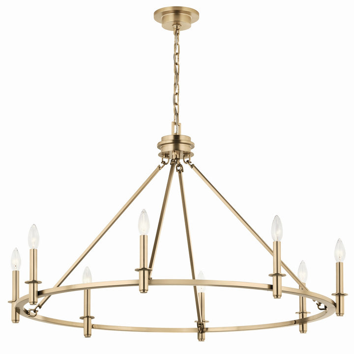 Kichler Canada - 52706CPZ - Eight Light Chandelier - Carrick - Champagne Bronze
