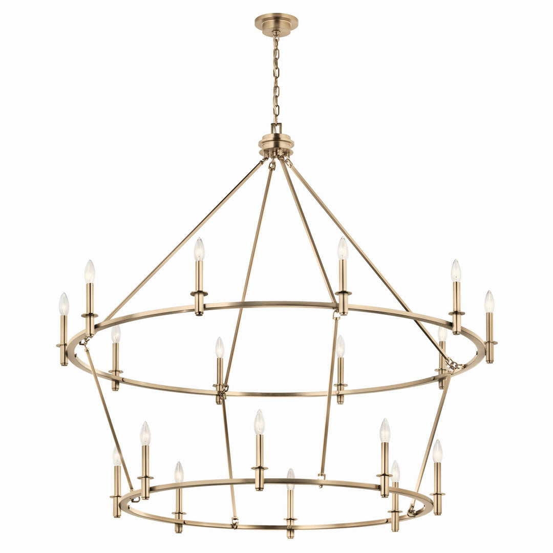Kichler Canada - 52708CPZ - 18 Light Chandelier - Carrick - Champagne Bronze