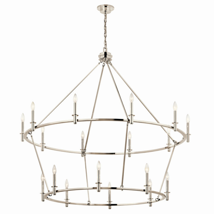Kichler Canada - 52708PN - 18 Light Chandelier - Carrick - Polished Nickel