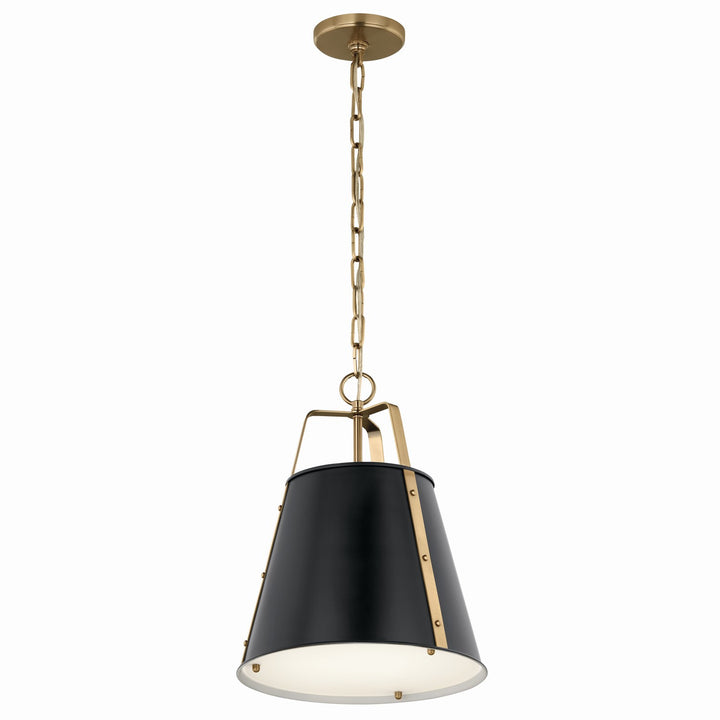 Kichler Canada - 52710BK - One Light Pendant - Etcher - Black