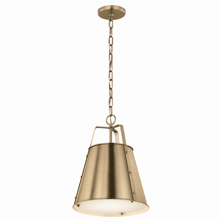 Kichler Canada - 52710CPZ - One Light Pendant - Etcher - Champagne Bronze