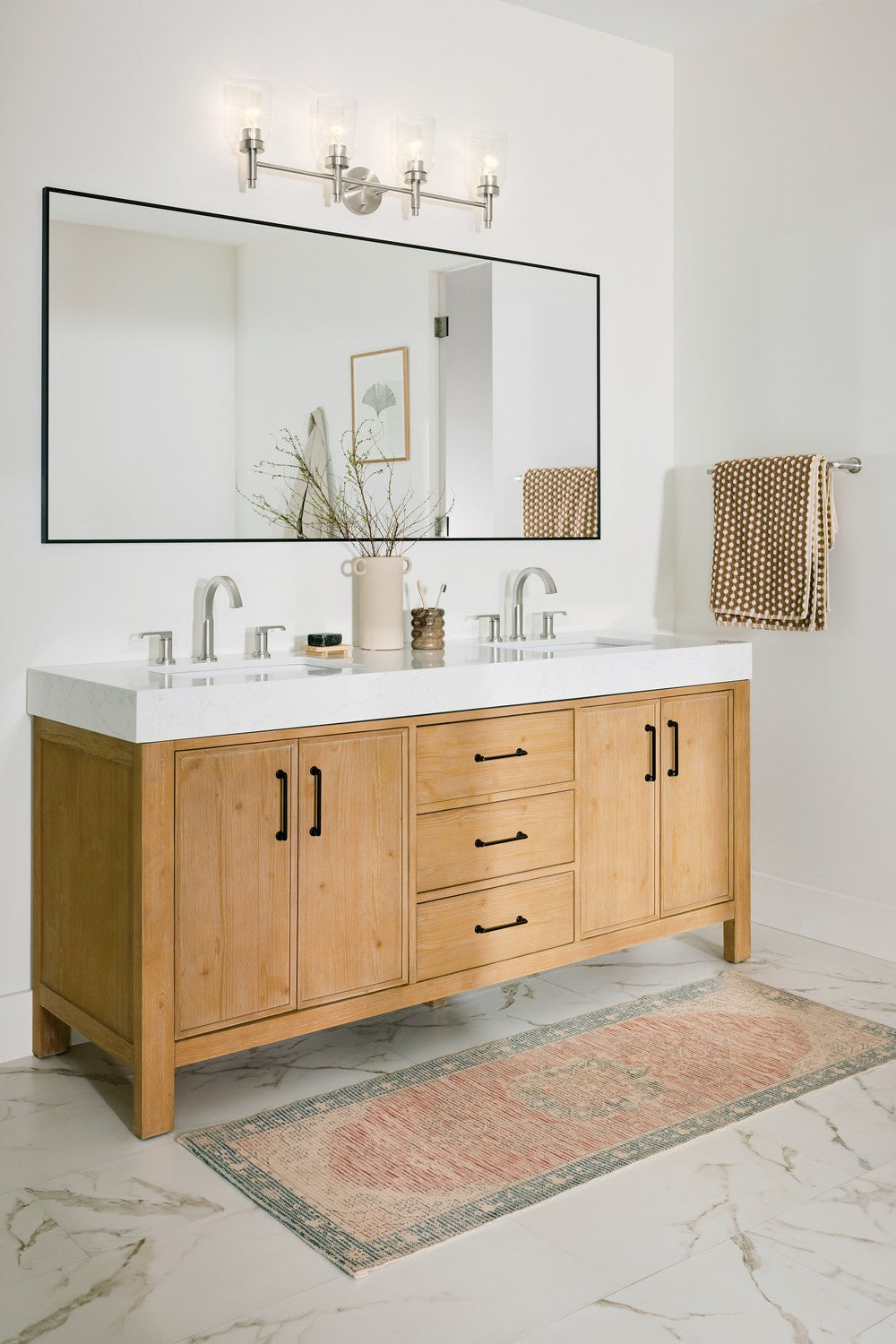 Kichler Canada - 55186NI - Four Light Vanity - Madden - Brushed Nickel