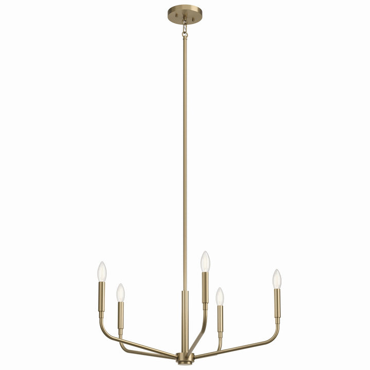 Kichler Canada - 52717CPZ - Five Light Chandelier - Madden - Champagne Bronze