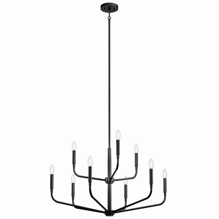 Kichler Canada - 52720BK - Nine Light Chandelier - Madden - Black