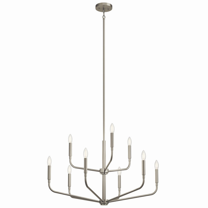 Kichler Canada - 52720NI - Nine Light Chandelier - Madden - Brushed Nickel