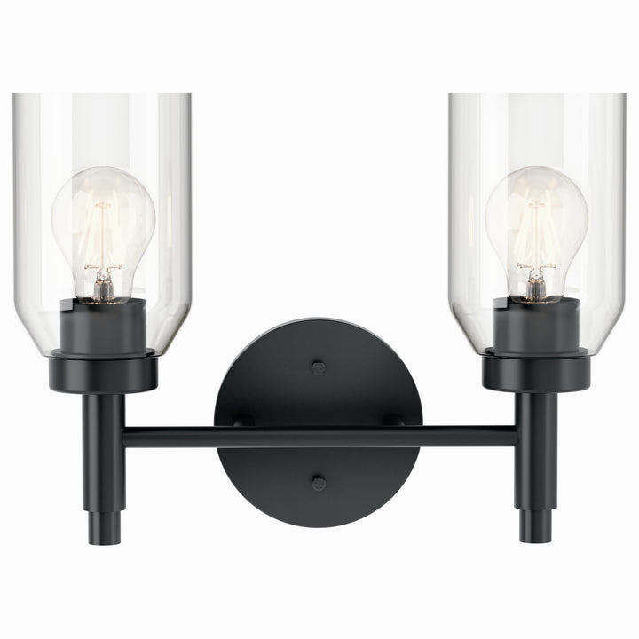 Kichler Canada - 55184BK - Two Light Vanity - Madden - Black