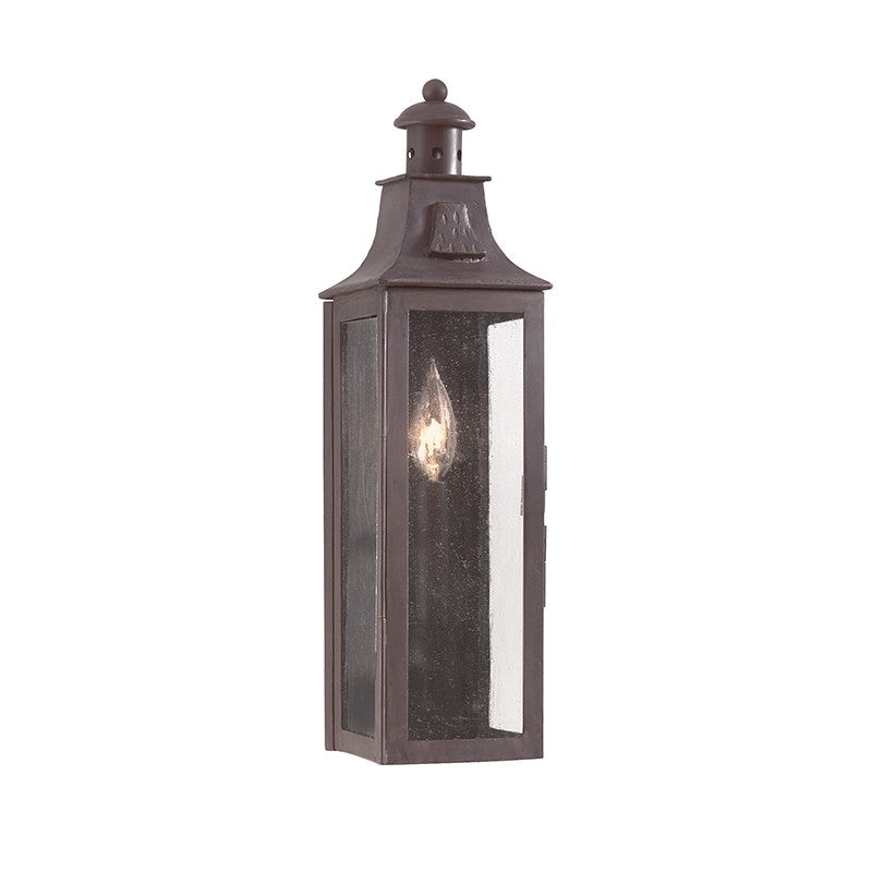 Troy Lighting Canada - B9007-SFB - One Light Wall Lantern - Newton - Soft Off Black