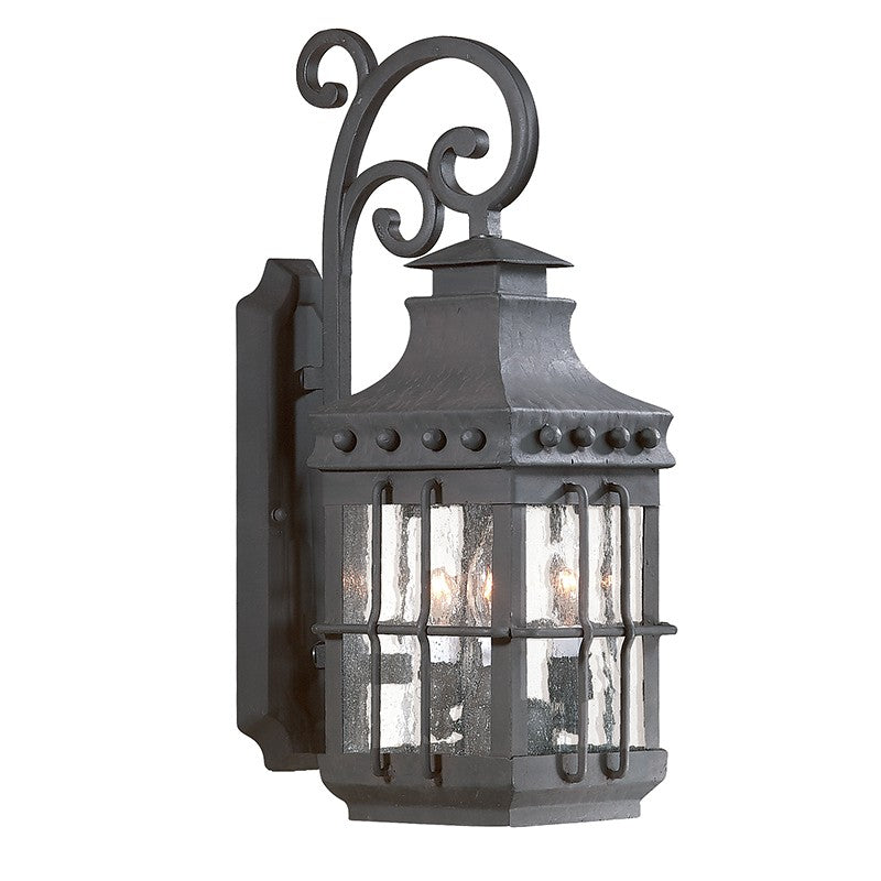 Troy Lighting Canada - B8971-TBK - Three Light Wall Lantern - Dover - Texture Black